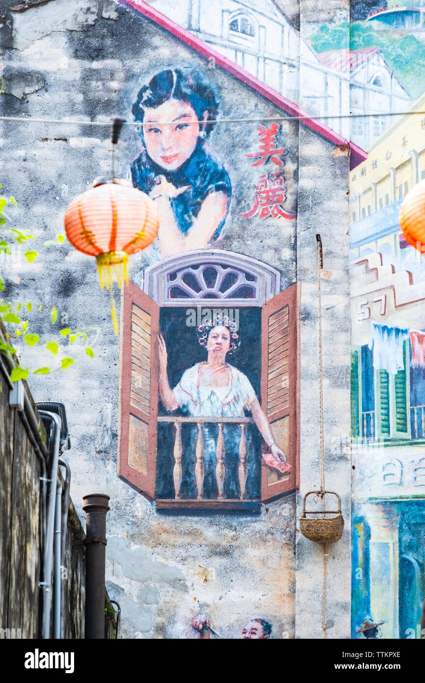 Kwai Chai Hong, Kuala Lumpur, Malesia Foto Stock