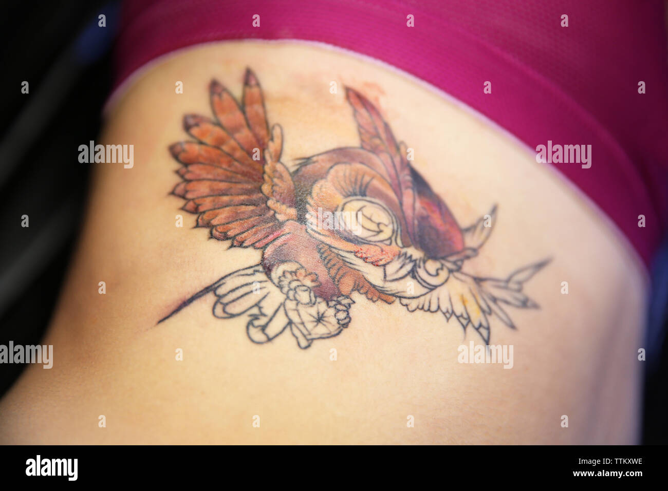 Tattoo Owl Immagini E Fotos Stock Alamy