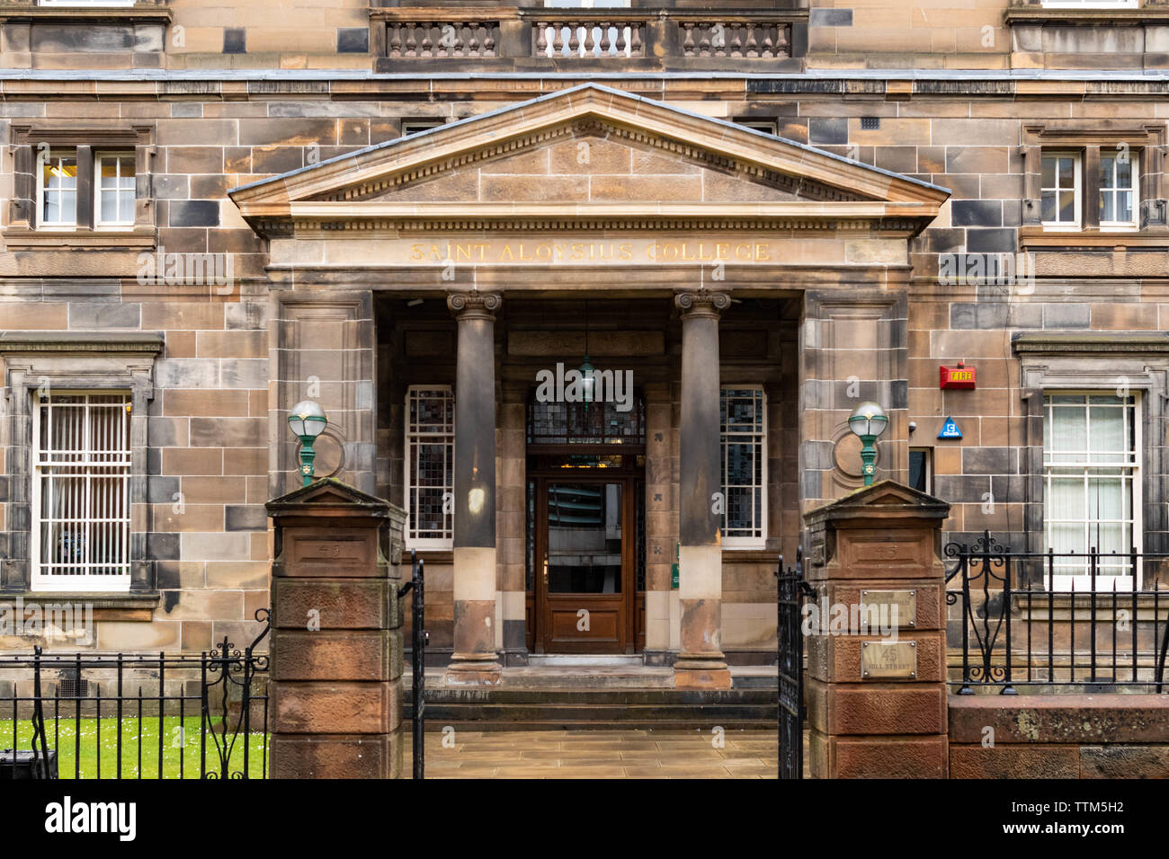 St Aloysius College, un Gesuita scuola privata a Glasgow, Scotland, Regno Unito Foto Stock