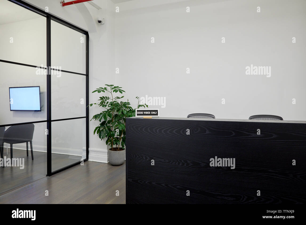 Interno di un ufficio moderno Foto Stock