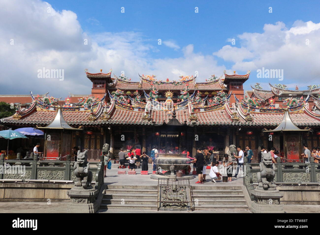 Quanzhou Guandi Temple Foto Stock