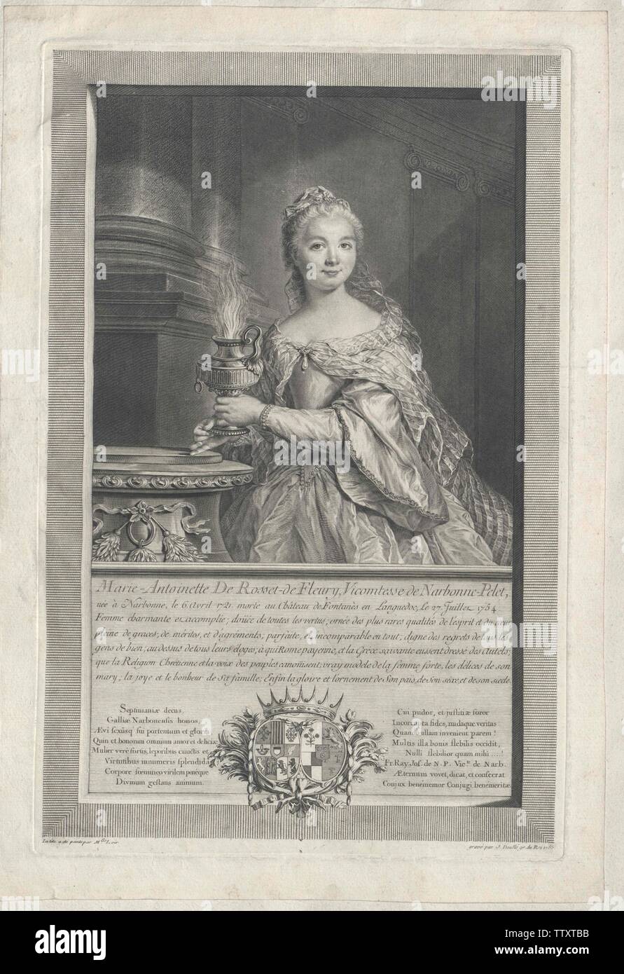 Rosset de Rocozel de Fleury, Diane Marie Antoinette de, Additional-Rights-Clearance-Info-Not-Available Foto Stock