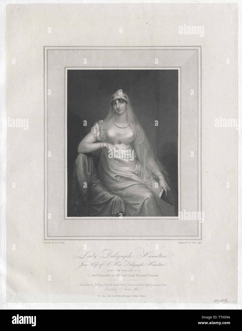 Duncan, Jane Additional-Rights-Clearance-Info-Not-Available Foto Stock