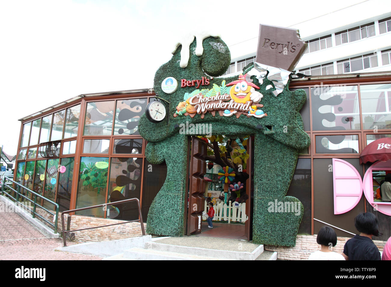 Ingresso di un paese delle meraviglie, Genting Highlands, Malesia Foto Stock