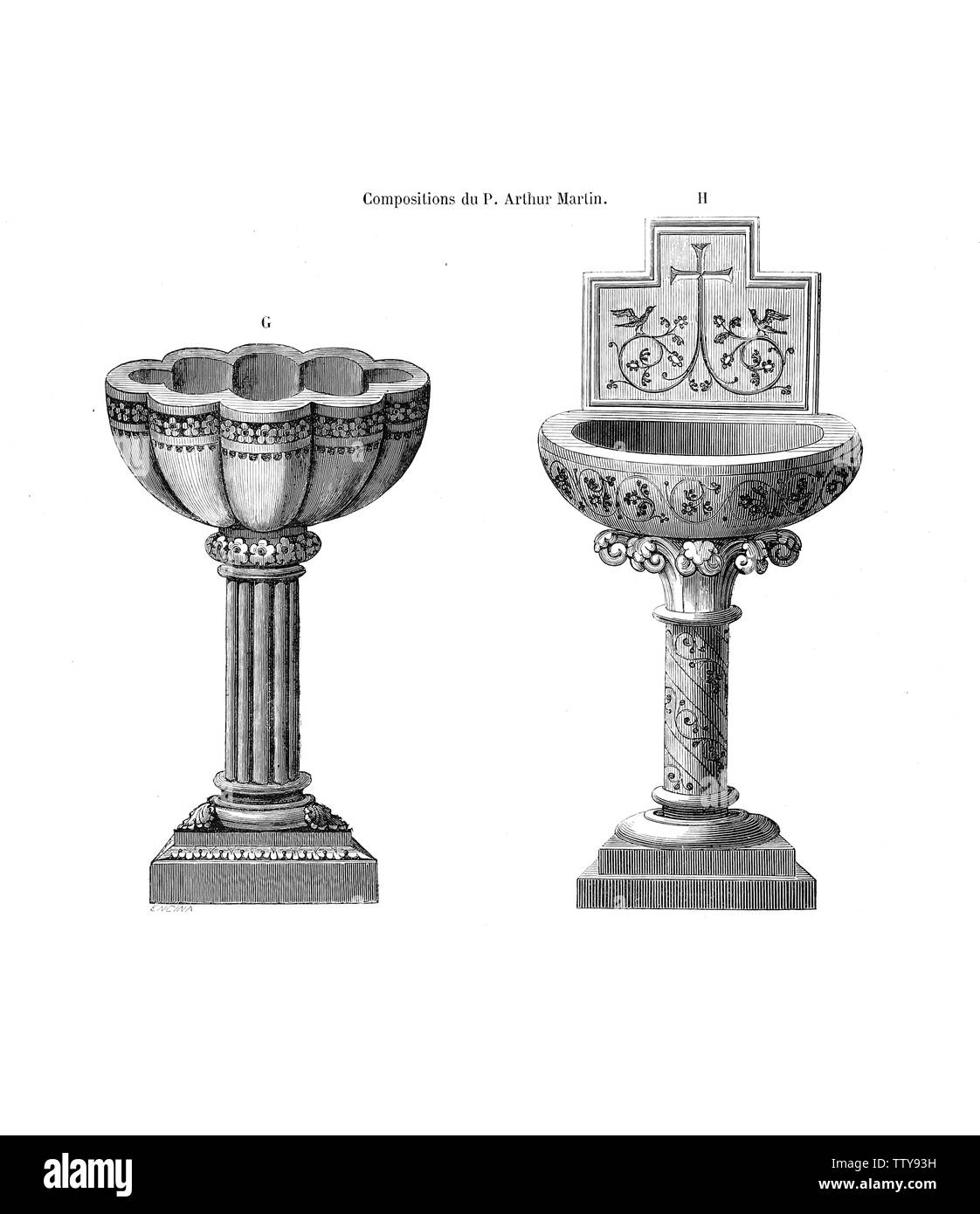 Vecchio e immagine hostorical Foto Stock