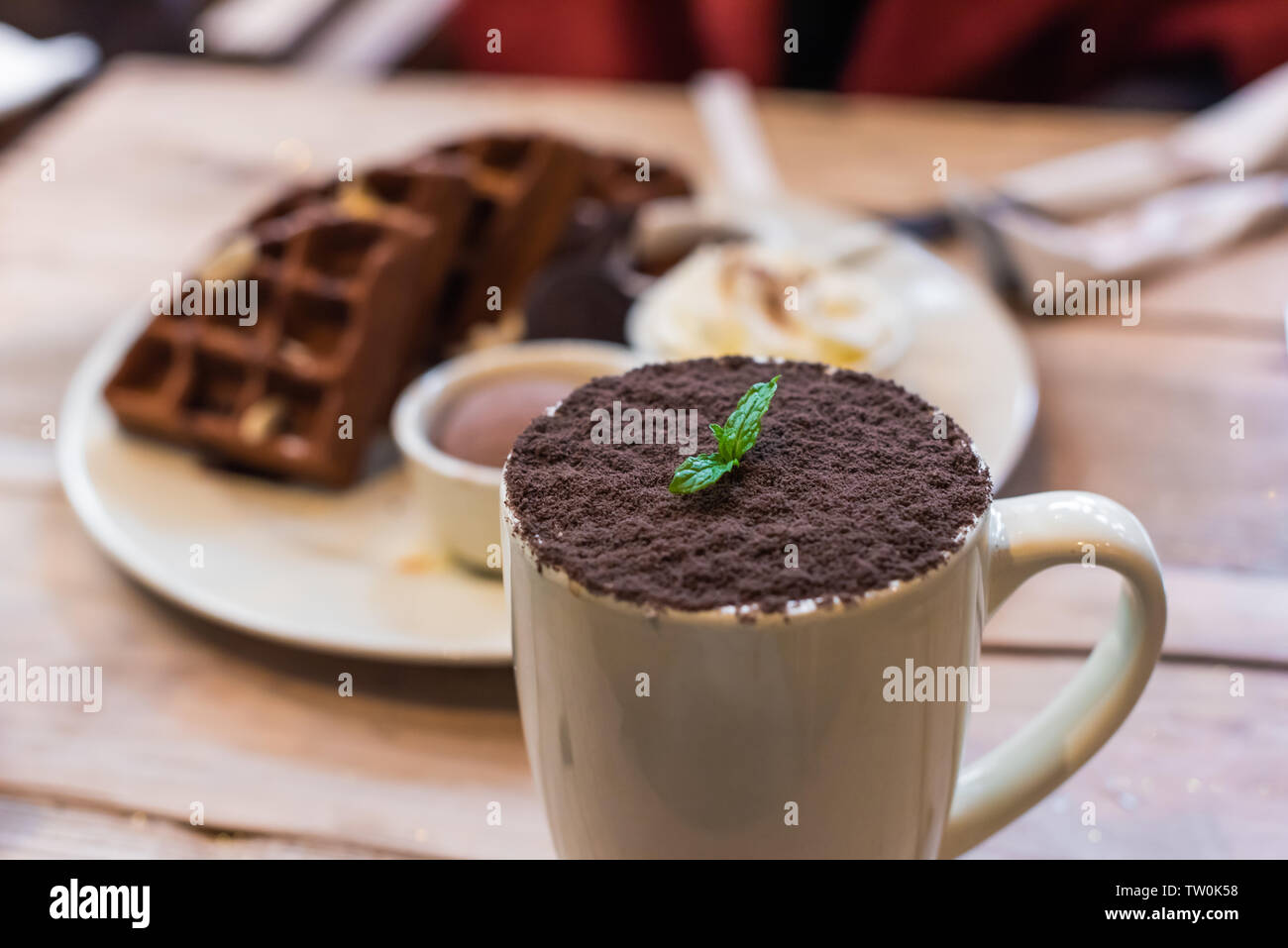 Foresta Nera Caffè Moca Foto Stock