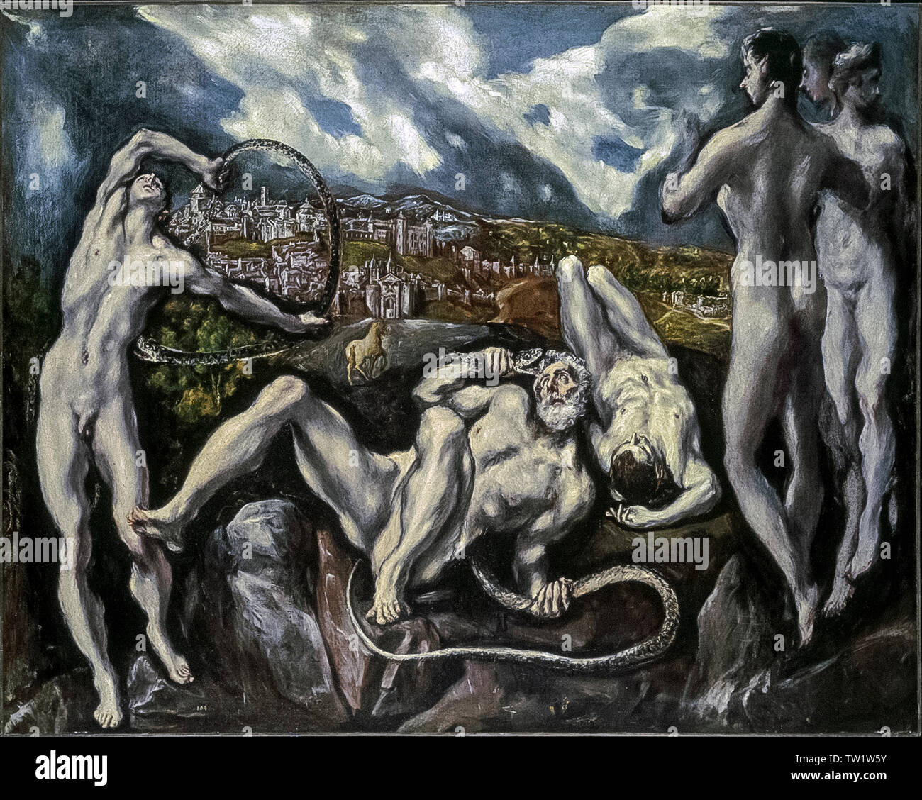 Theotokopoulos, Domenikos (El Greco) Laocoön, primi 1610s - National Gallery of Art di Washington DC Foto Stock