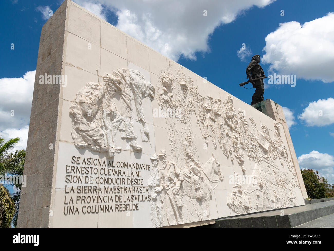 Memoriale di Ernesto "Che" Guevara a Santa Clara, città della guerriglia eroica, Cuba, Caraibi Foto Stock