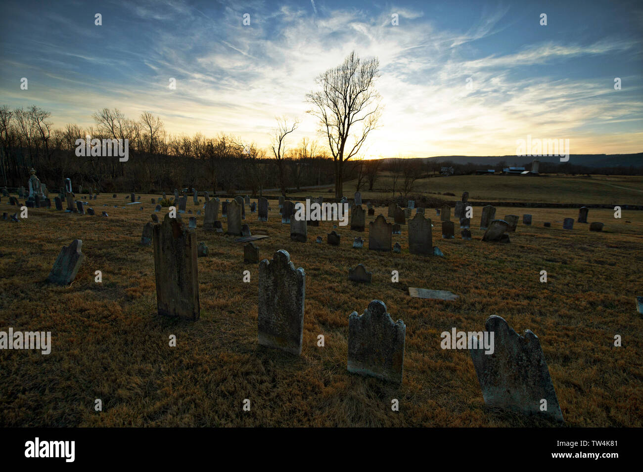 Stati Uniti - 02-06-2017: Il Ebenezer chiese Battiste sono due chiese battiste in Loudoun County Virginia, situato nei pressi del villaggio di Bloomfield. Foto Stock