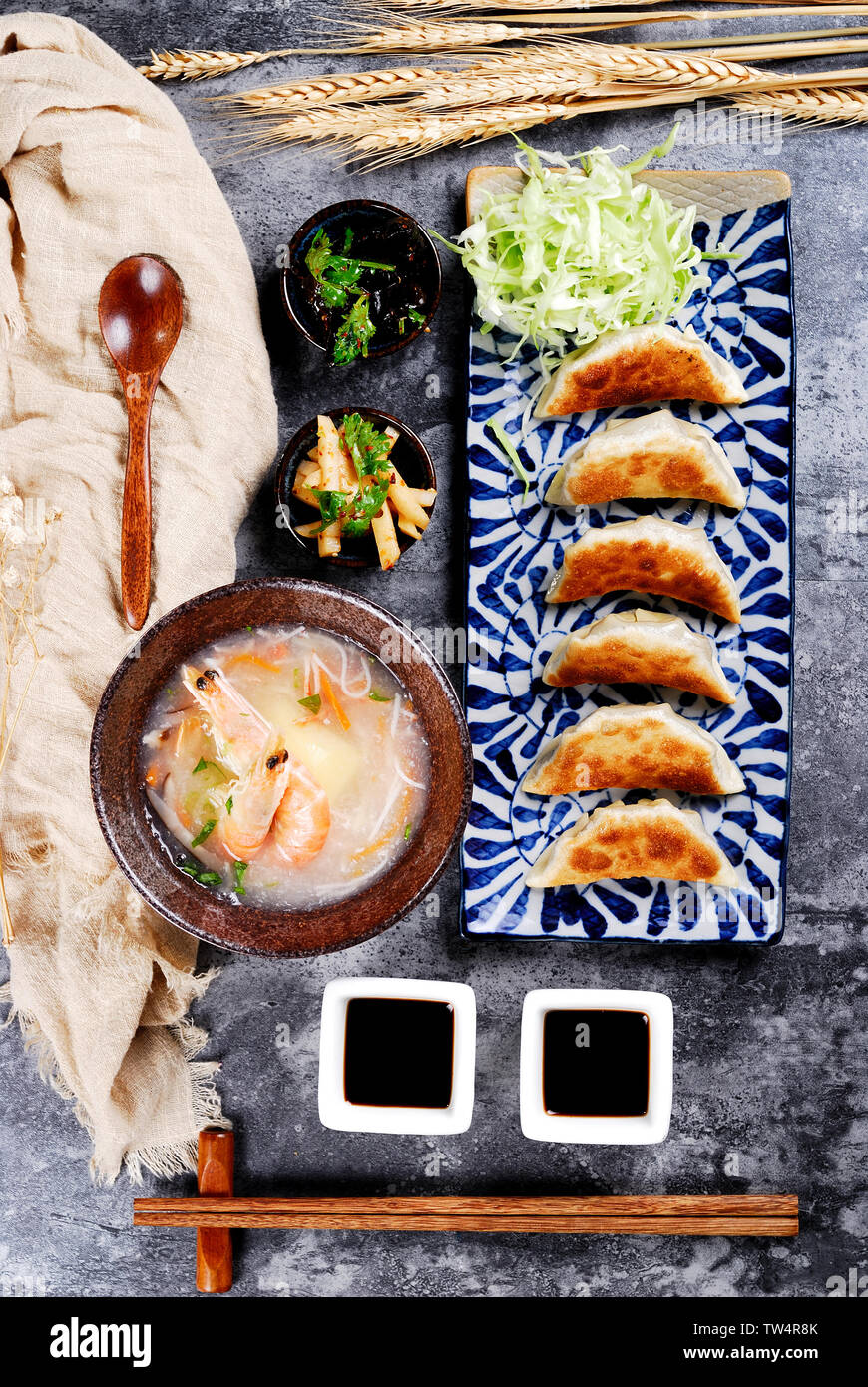 Gnocco fritto package Foto Stock