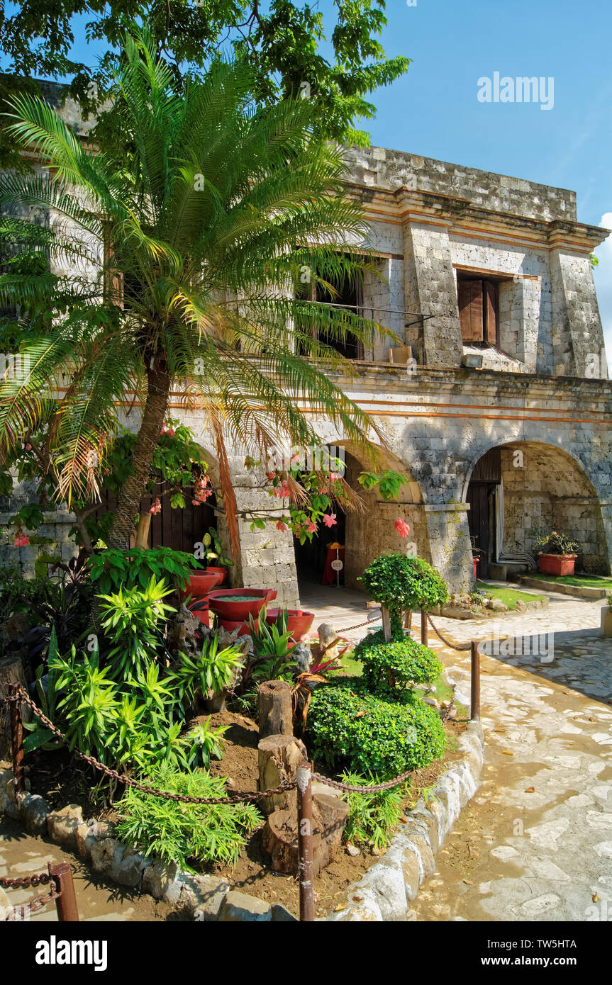 Il Sud Est asiatico,Filippine,Metro Cebu,Cebu City,all'interno di Fort San Pedro Foto Stock