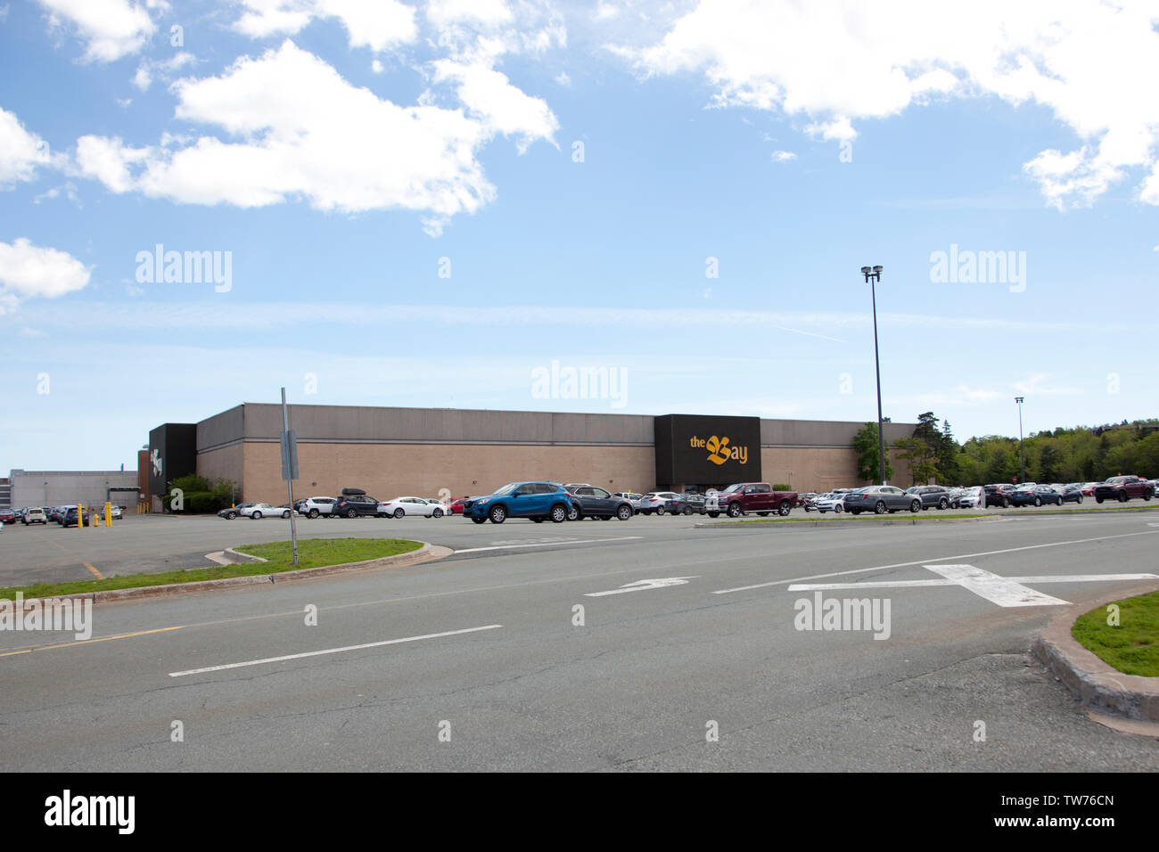 Dartmouth, Nova Scotia, Canada- Giugno 15, 2019: la baia in Dartmouth Foto Stock