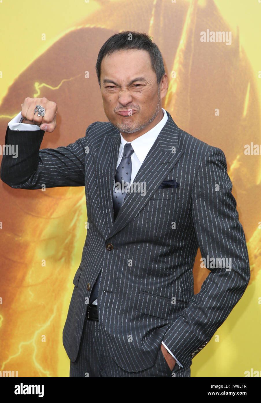 Premiere della Warner Bros Foto e immagini leggendarie' 'Godzilla: Re dei mostri" con: Ken Watanabe dove: Hollywood, California, Stati Uniti quando: 19 maggio 2019 Credit: FayesVision/WENN.com Foto Stock