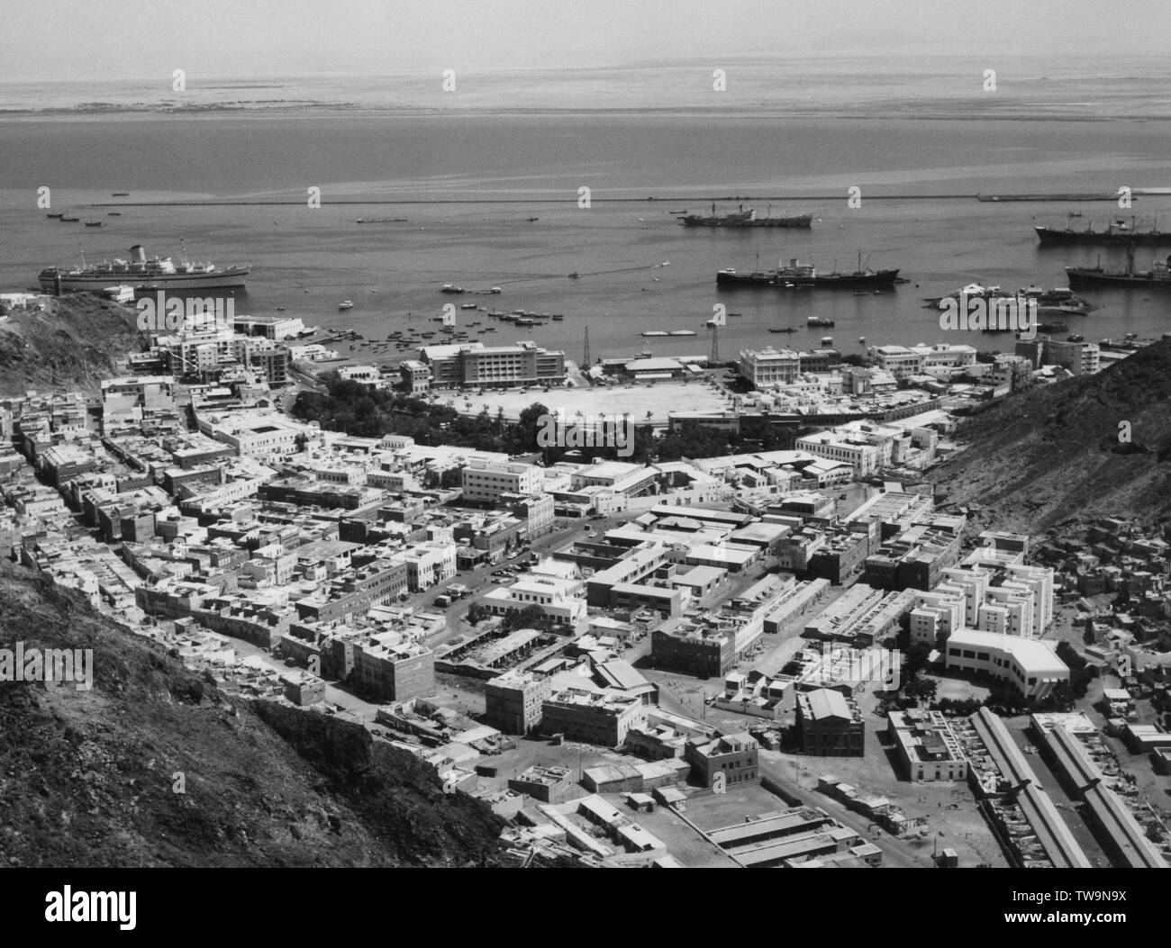 Asia, Yemen, Aden, punto di vaporizzatore, 1967 Foto Stock