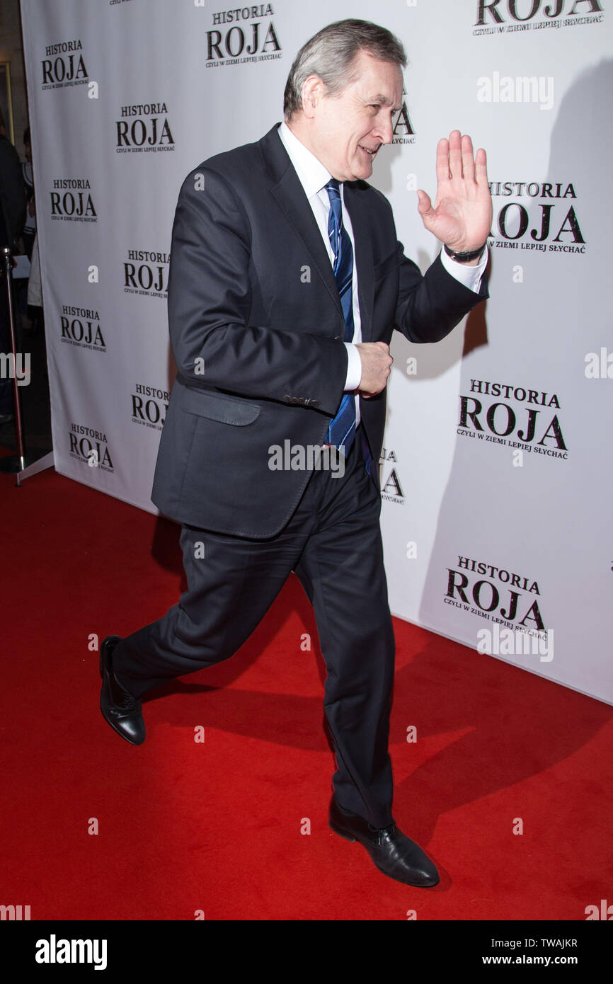 Piotr Glinski - uomo politico polacco, Vice Primo Ministro e Ministro della cultura e del patrimonio nazionale Foto Stock