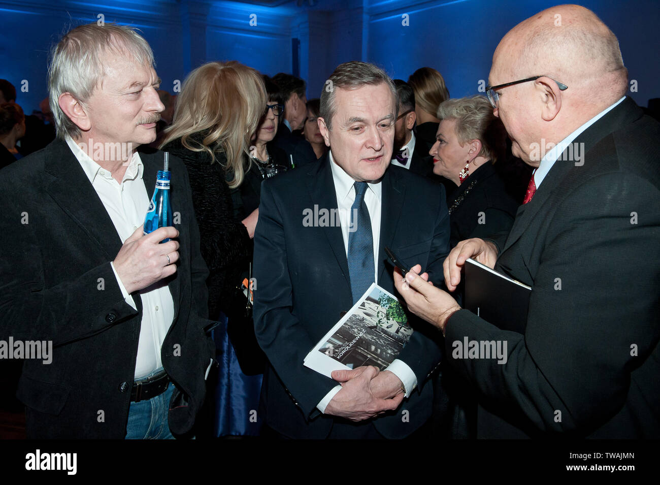 Piotr Glinski - uomo politico polacco, Vice Primo Ministro e Ministro della cultura e del patrimonio nazionale Foto Stock