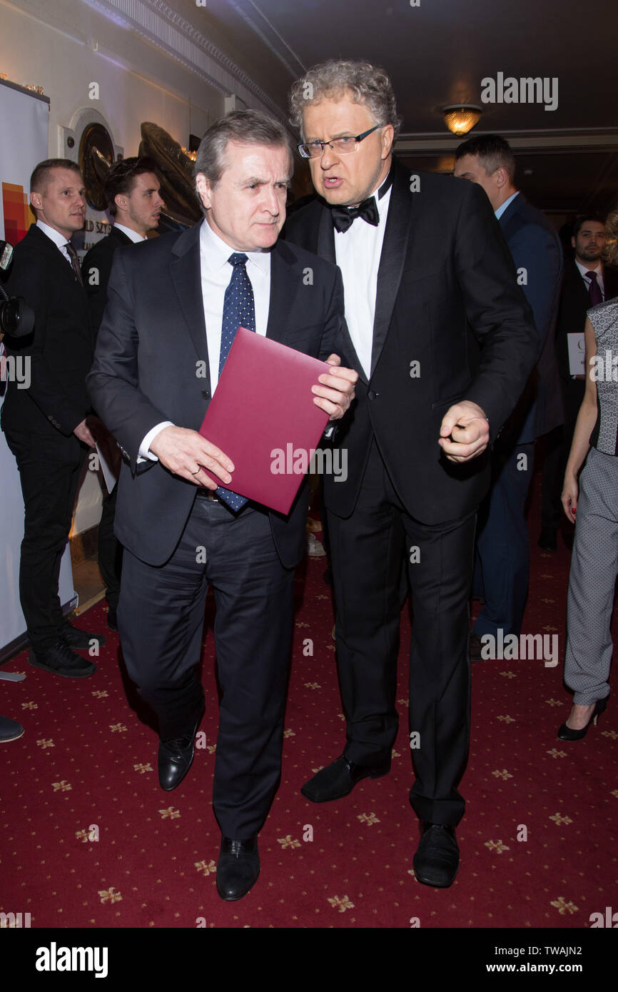 Piotr Glinski - uomo politico polacco, Vice Primo Ministro e Ministro della cultura e del patrimonio nazionale Foto Stock