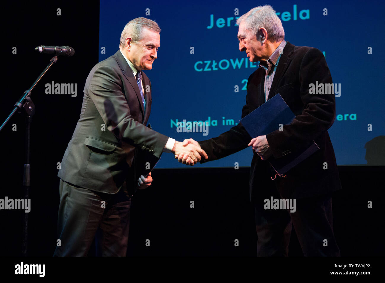 Piotr Glinski - uomo politico polacco, Vice Primo Ministro e Ministro della cultura e del patrimonio nazionale Foto Stock