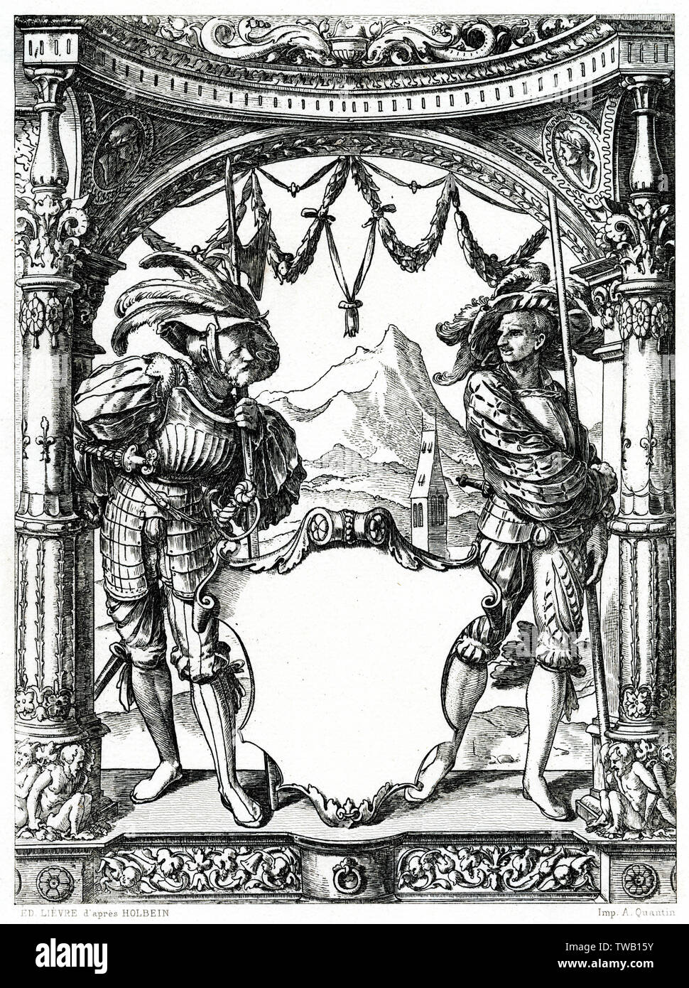 ESERCITO SVIZZERO C16TH Foto Stock