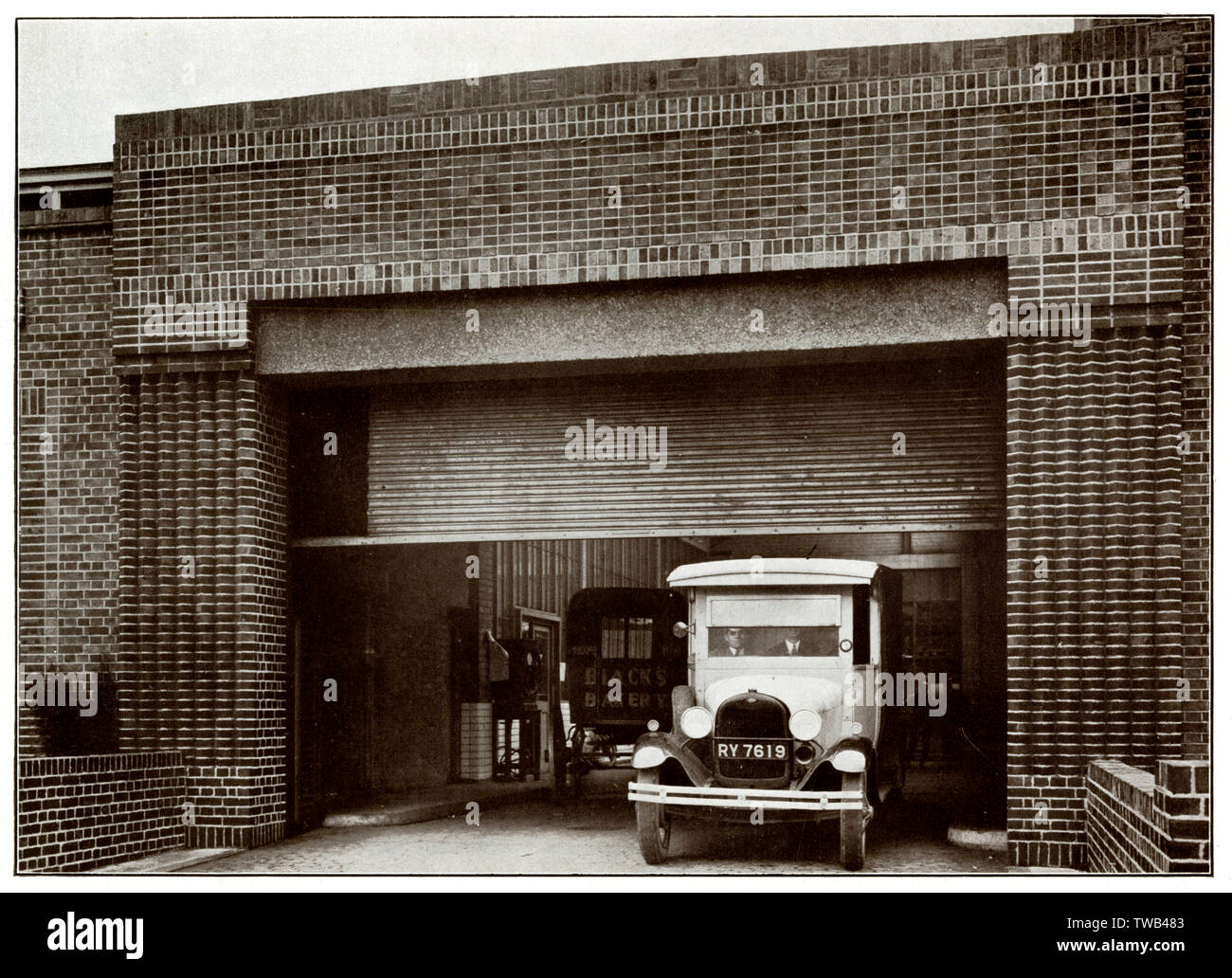 Black's Bread Company Ltd, Abbey Bakery, Leicester Foto Stock