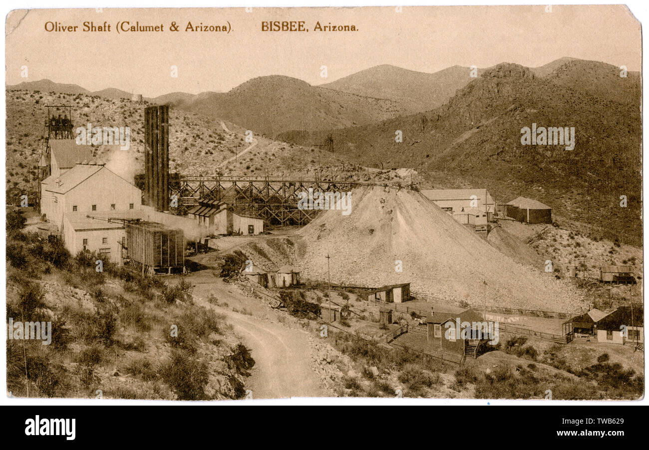 Oliver Haft, Bisbee, Arizona, Stati Uniti Foto Stock