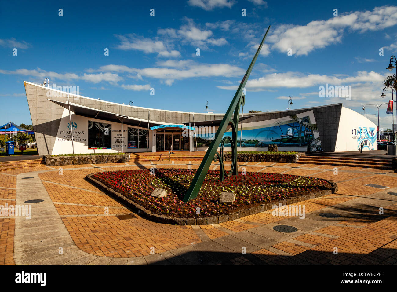 Claphams Nazionale Museo di clock, Whangarei, Isola del nord, Nuova Zelanda Foto Stock