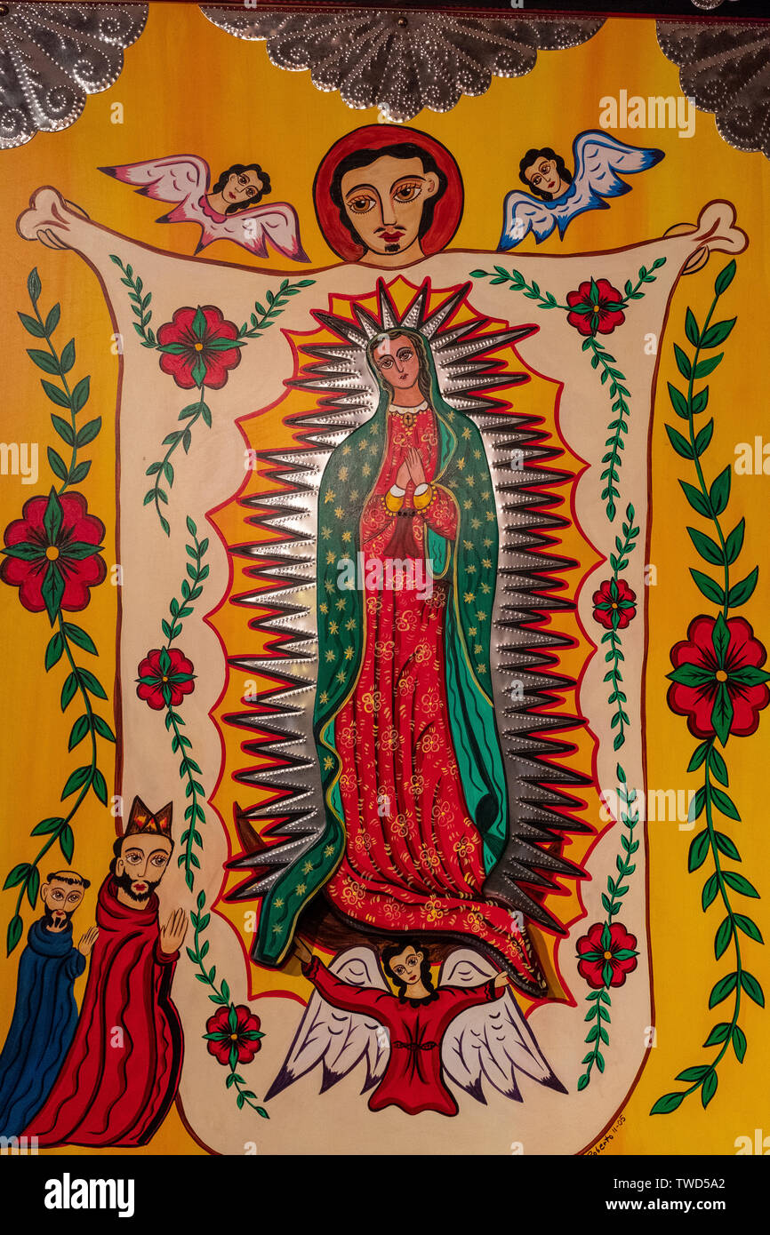 Nostra Signora di Guadalupe (Nuestra Senora de Guadalupe) noto anche come Vergine di Guadalupe (Vergine di Guadalupe) Foto Stock
