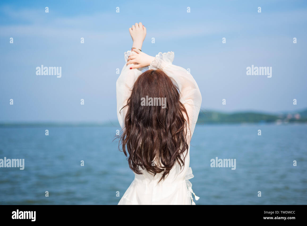 Indietro. Foto Stock