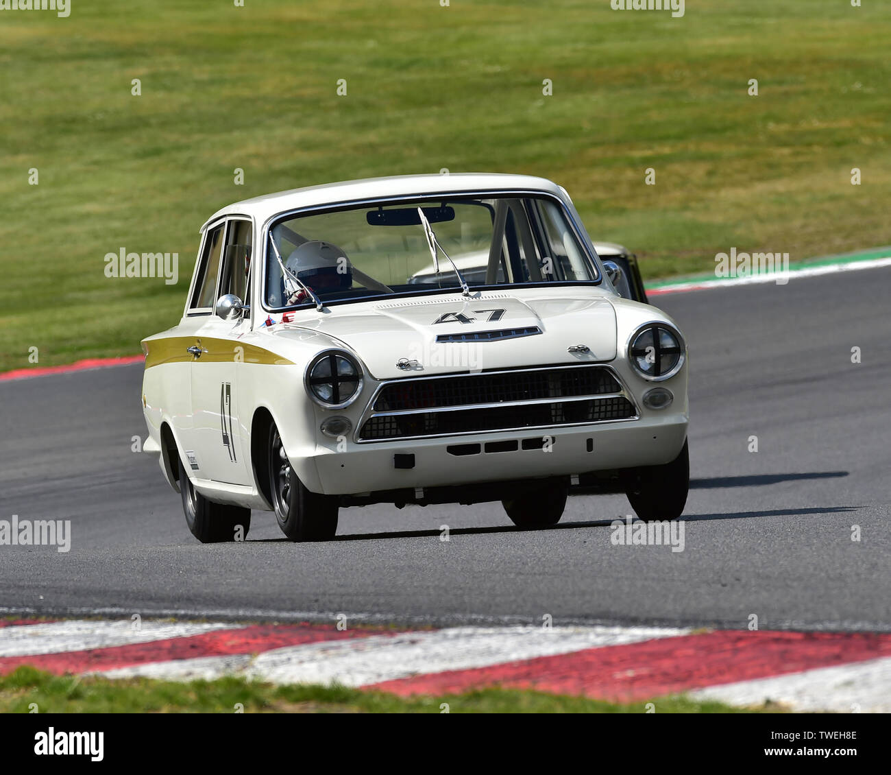 Masters pre-66 touring cars, Maestri storica festa, Brands Hatch, maggio 2019. Brands Hatch, Classic Cars, evento Classic, Classic Cars Racing, FIA, H Foto Stock