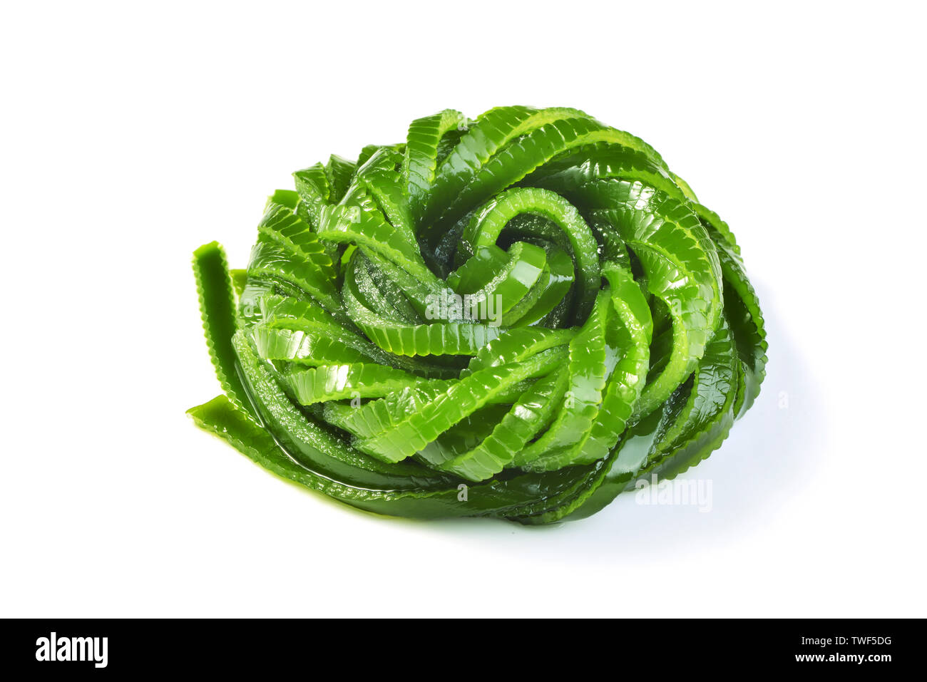 Ad alta definizione, foto di kelp seta Foto Stock
