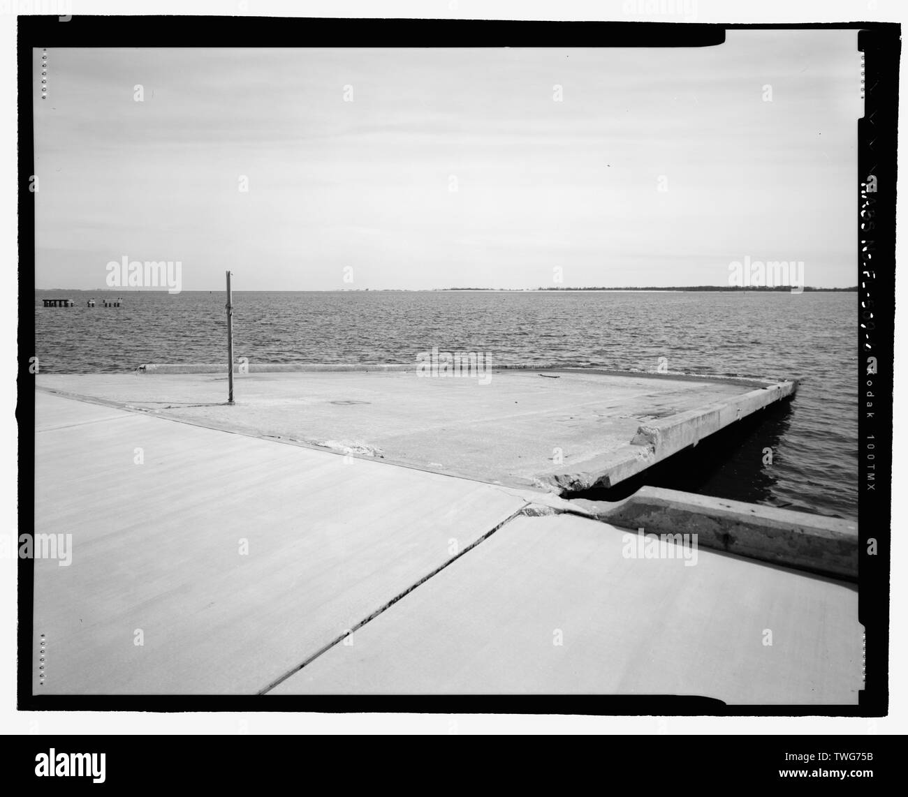 Rampa 8 rivolta verso oriente - STATI UNITI Naval Air Station, mare rampa piana, Pensacola, Escambia County, FL Foto Stock