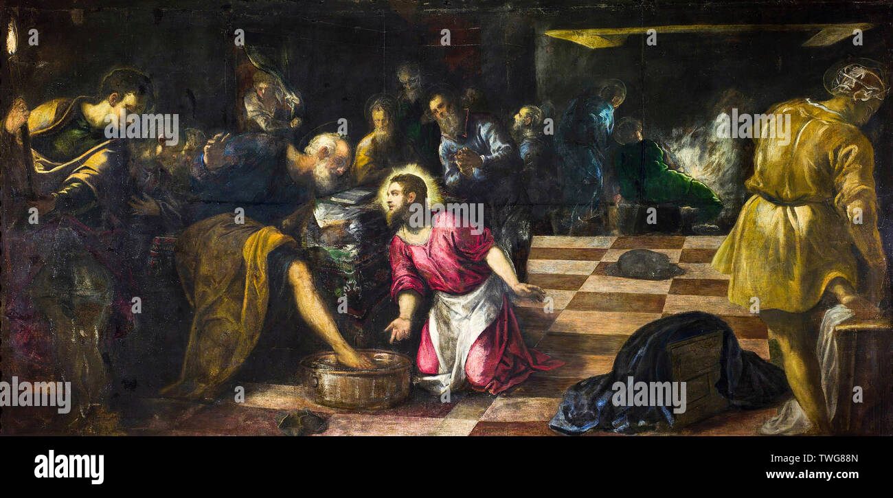 Gesù Lava I Piedi Ai Discepoli