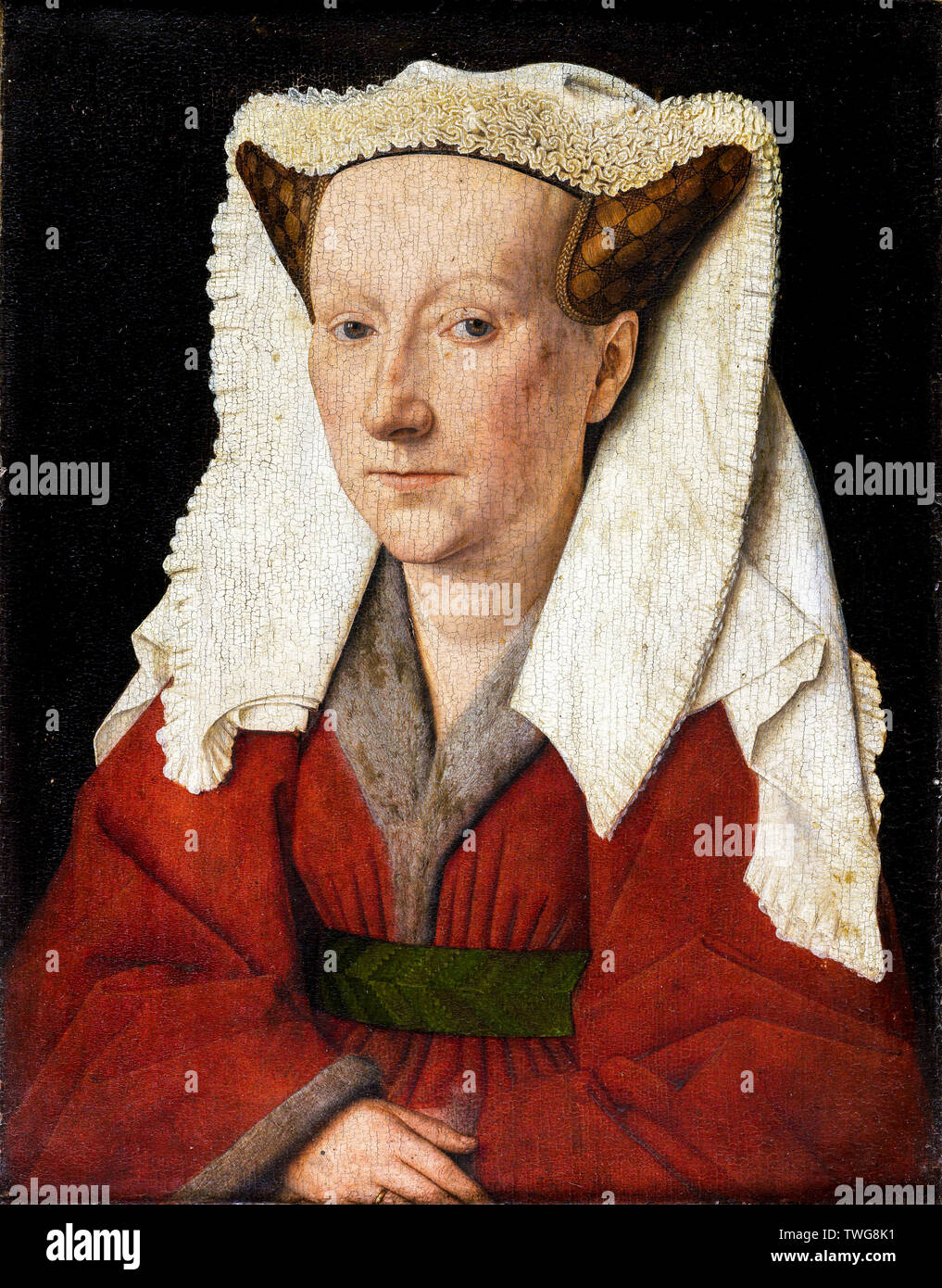 Jan van Eyck, Margareta van Eyck, ritratto dipinto, 1439 Foto Stock