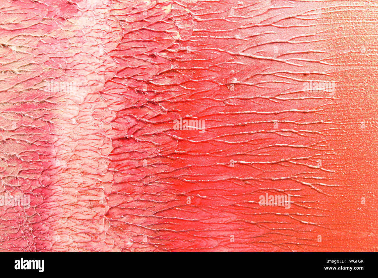 Fondotinta liquido sbavature come sfondo. Prodotti per il trucco Foto Stock