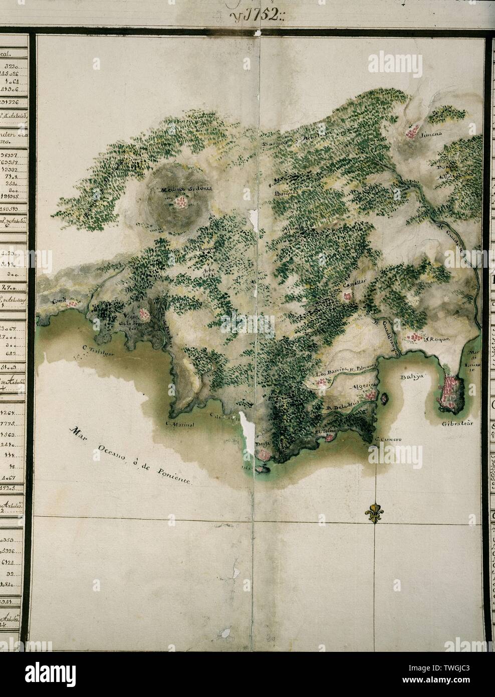 DICCIONARIO DE ARQUITECTURA NAVAL- 1719-1752-Cadice. Autore: NAVARRO Juan Jose. Posizione: MUSEO NAVAL / MINISTERIO DE MARINA. MADRID. Spagna. Foto Stock