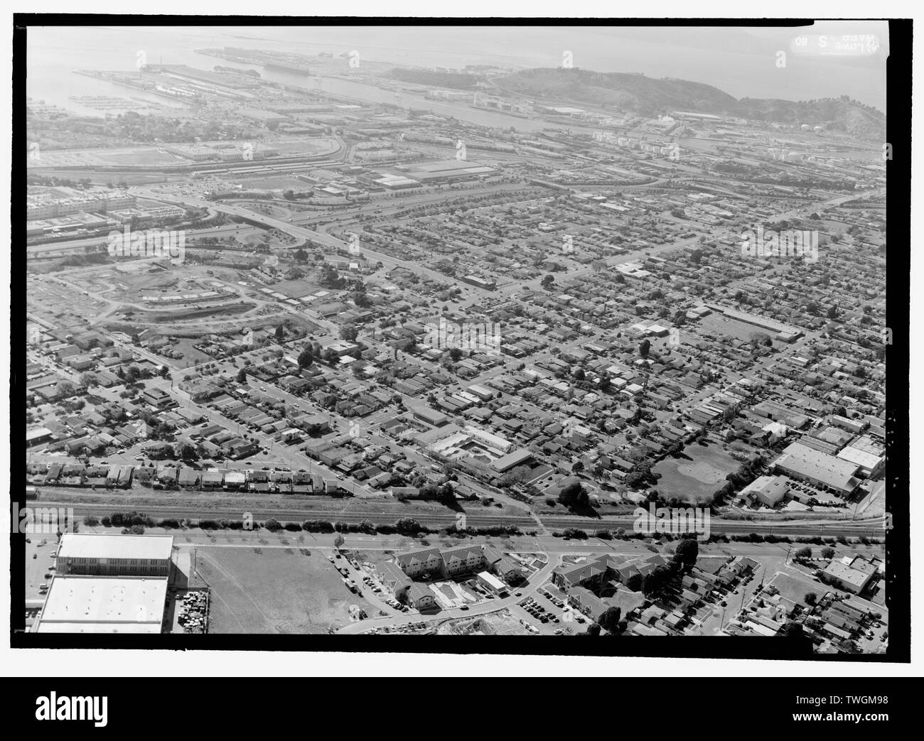 RICHMOND UN CENTRO DI CURA DEI BAMBINI CON IL CANTIERE DI RICHMOND NO. 3, SW. - Rosie la rivettatrice National Historical Park, 1401 Marina modo sud, Richmond, Contra Costa County, CA Foto Stock