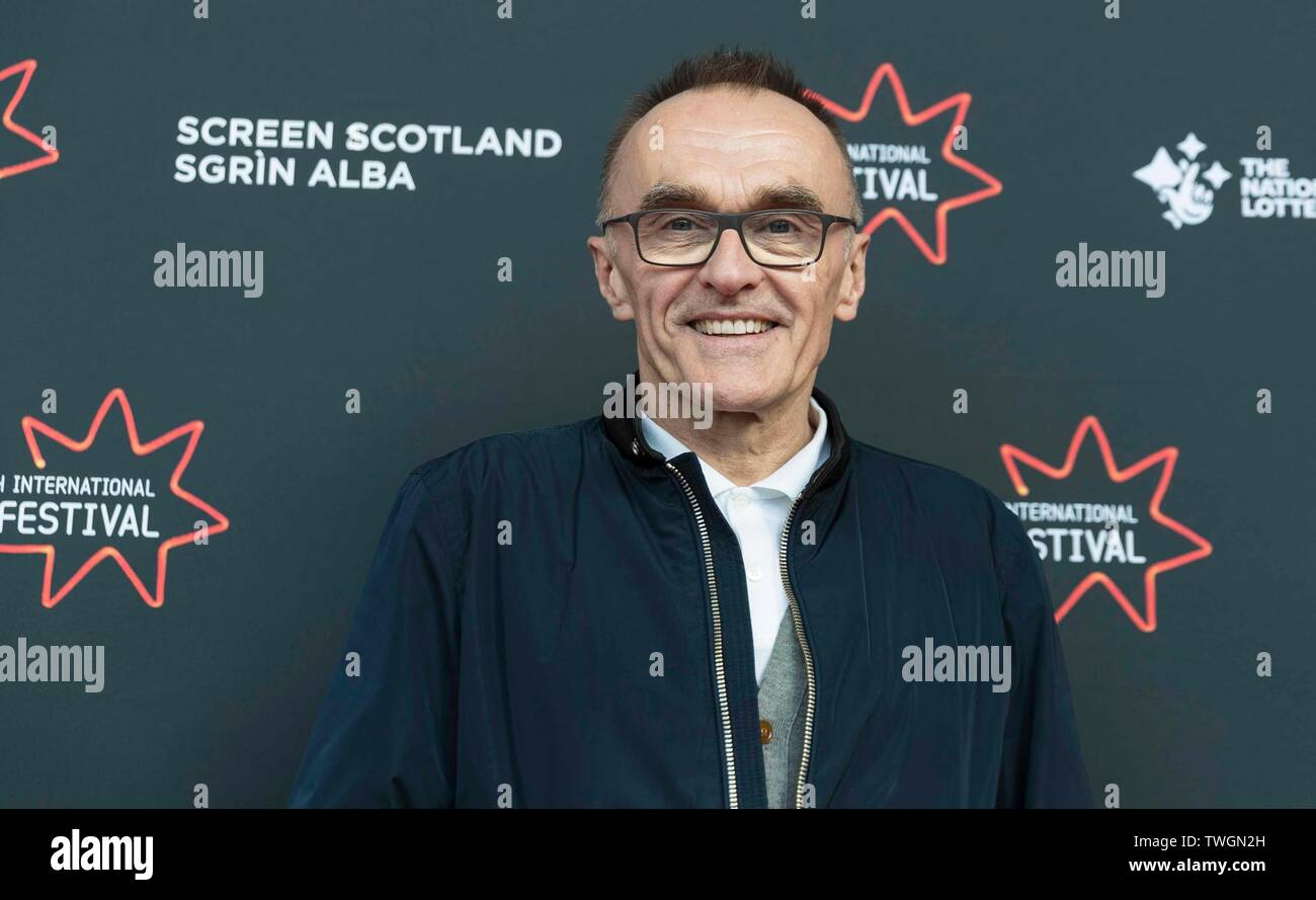Edinburgh, Regno Unito. 20 giu 2019. La Scottish Premiere del nuovo Danny Boyle film, ieri, avviene a Vue Omni di Edimburgo. Frequentando la premiere era direttore, Danny Boyle Credito: ricca di Dyson/Alamy Live News Foto Stock