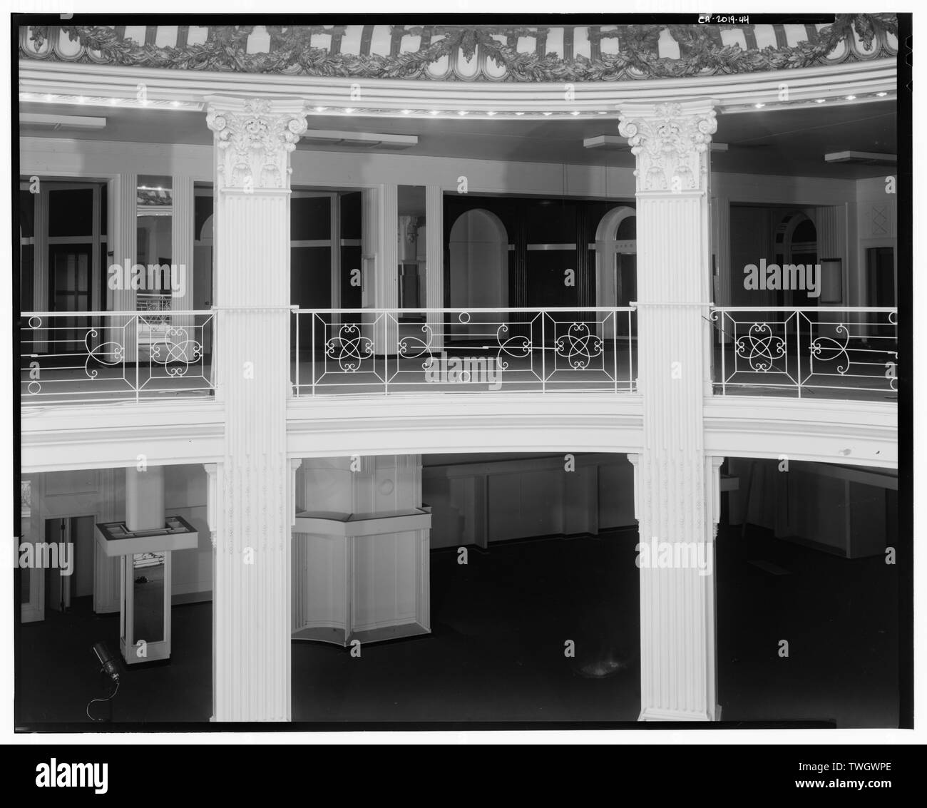 Rotonda, al terzo piano, SUD-EST - Città di Parigi Merci secche Company, Geary e Stockton strade di San Francisco San Francisco County, CA Foto Stock