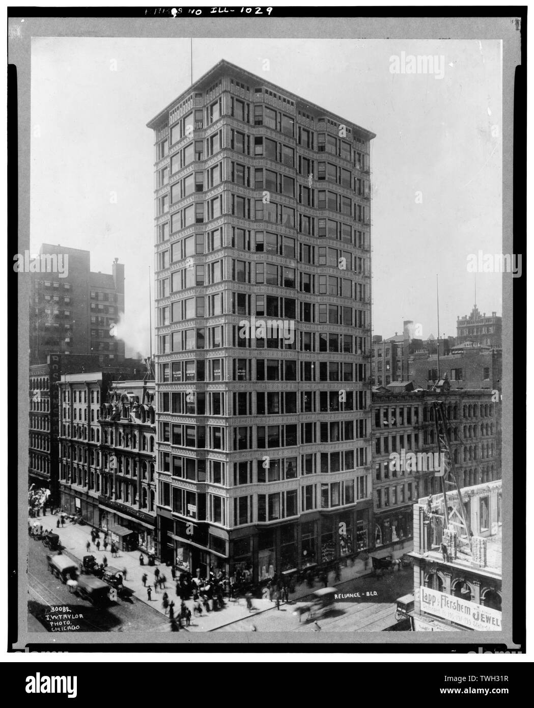- Dipendenza Edificio, 32 North State Street, Chicago, Contea di Cook, il Foto Stock