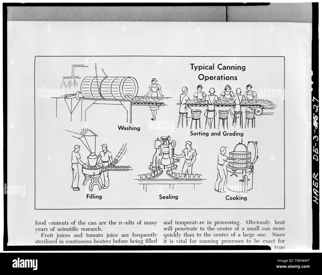 - Richardson e Robbins Cannery, Kings Highway, Dover, Kent County, DE Foto Stock