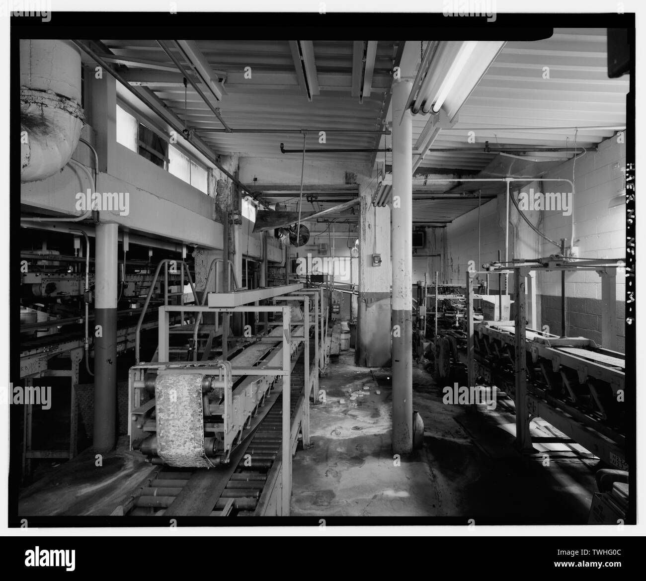 Secondo piano West Bay a nord - Colgate e la società Jersey City Pianta, Edificio n. B-13, 48-50 Grand Street, Jersey City, Hudson County, NJ Foto Stock