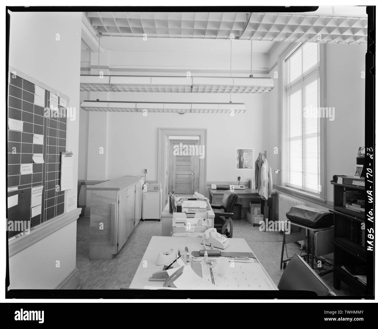 Secondo piano- STATI UNITI MARSHALL'S OFFICE - U. S. Post Office e il Palazzo di Giustizia, 25 South Third Street, Yakima, Yakima County, WA Foto Stock