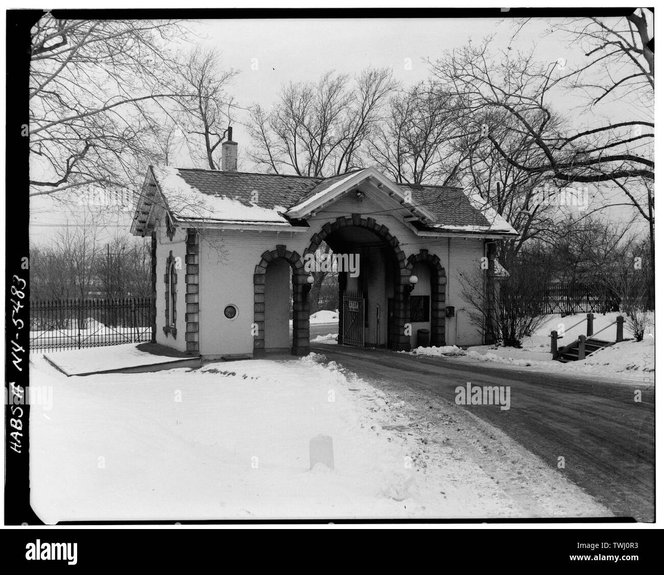 - Dei marinai Porto aderente, West Gatehouse, Richmond Terrace, New Brighton, Richmond County, NY Foto Stock