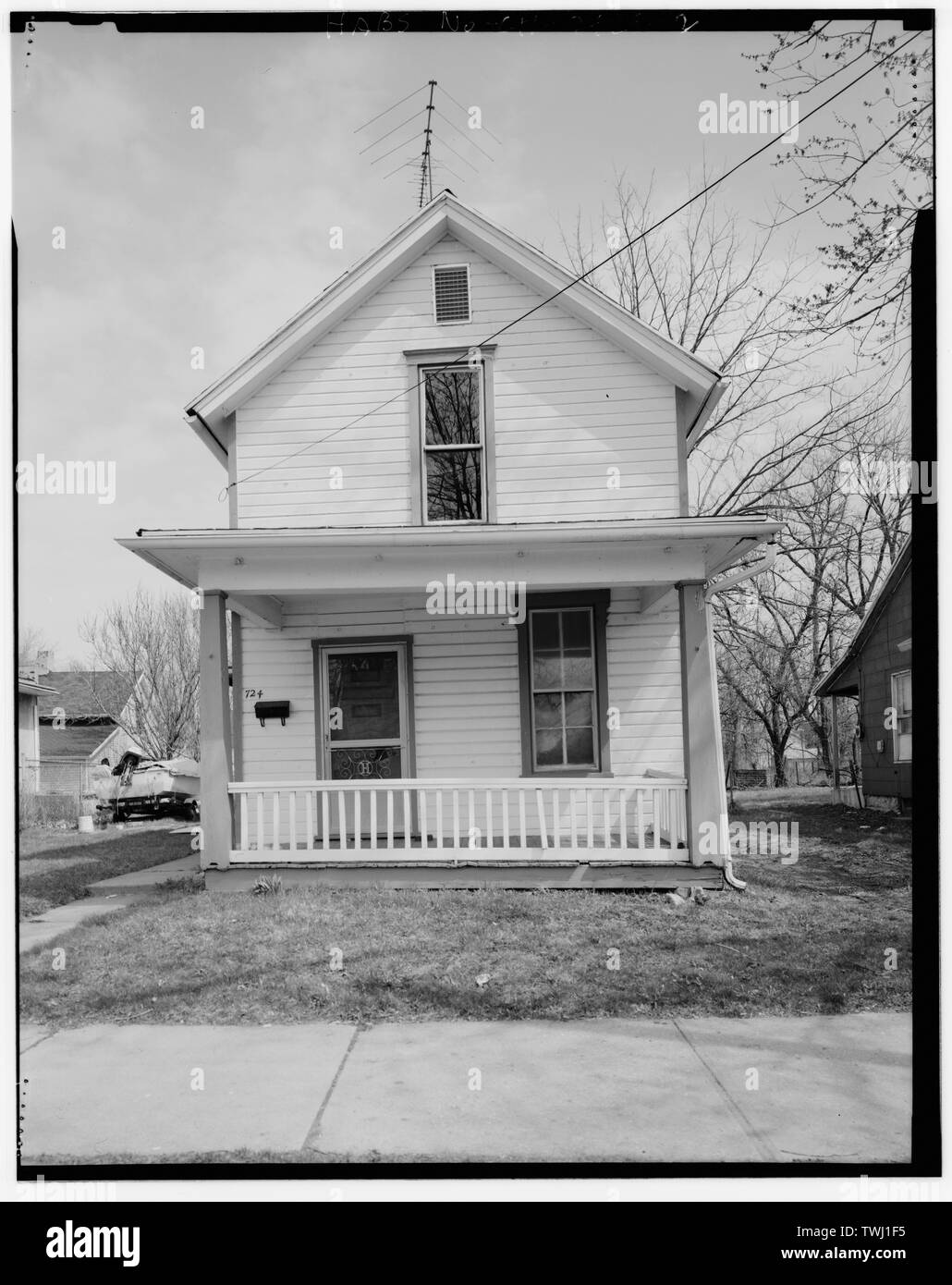- Samuele B. Clemens House, 724 South Centre Street, Springfield, contea di Clark, OH Foto Stock