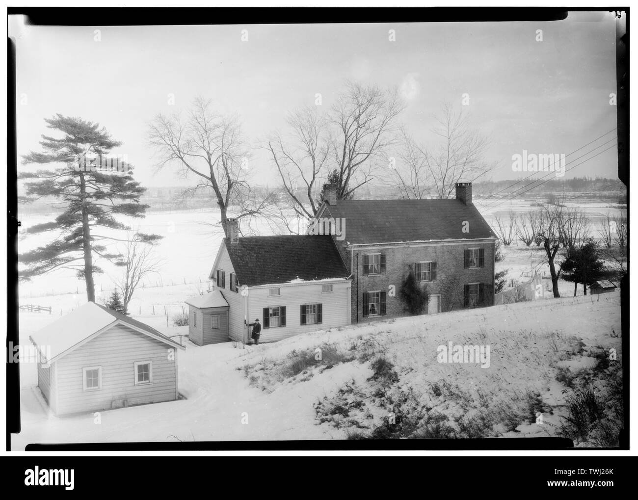 - Casa di Schermerhorn, Schermerhorn e Strada Statale Route 5S, Rotterdam, Schenectady County, NY Foto Stock