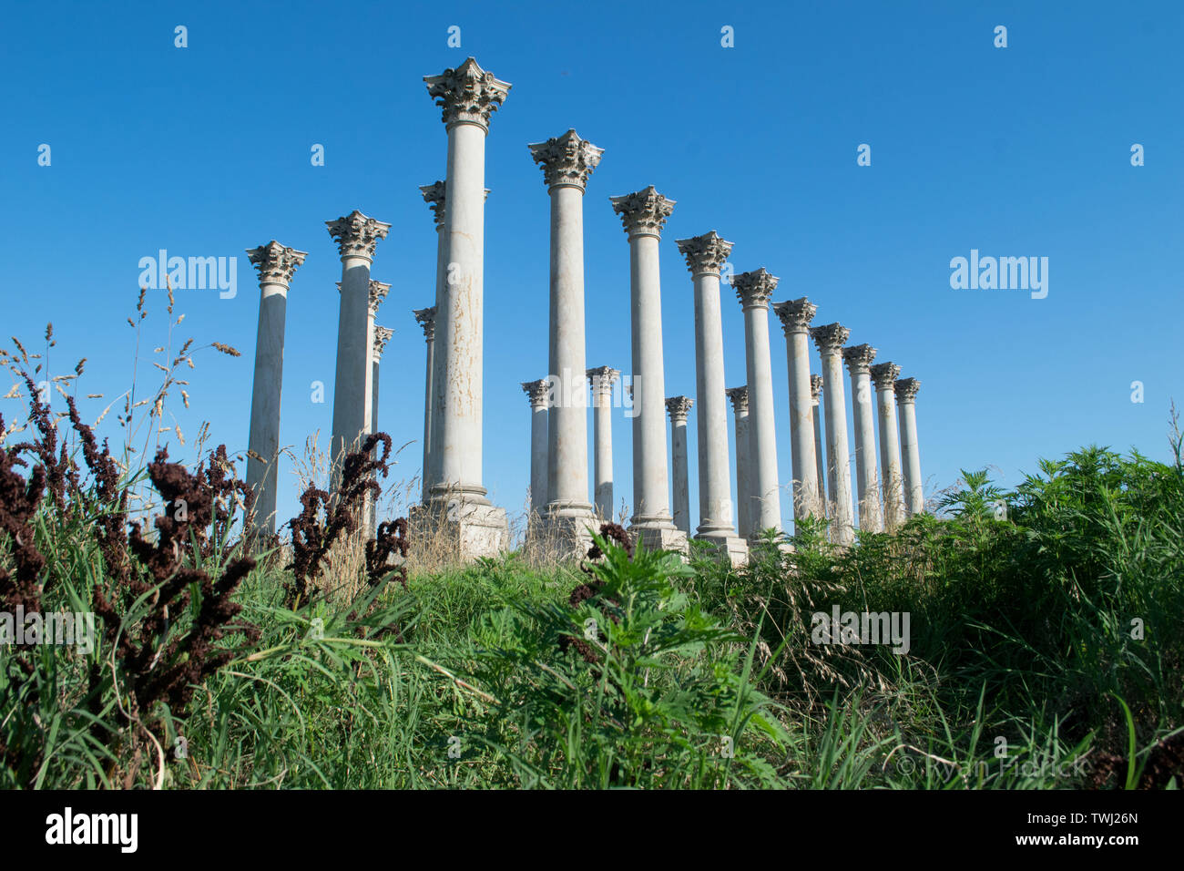 Capitale nazionale colonne. Washington, DC Foto Stock