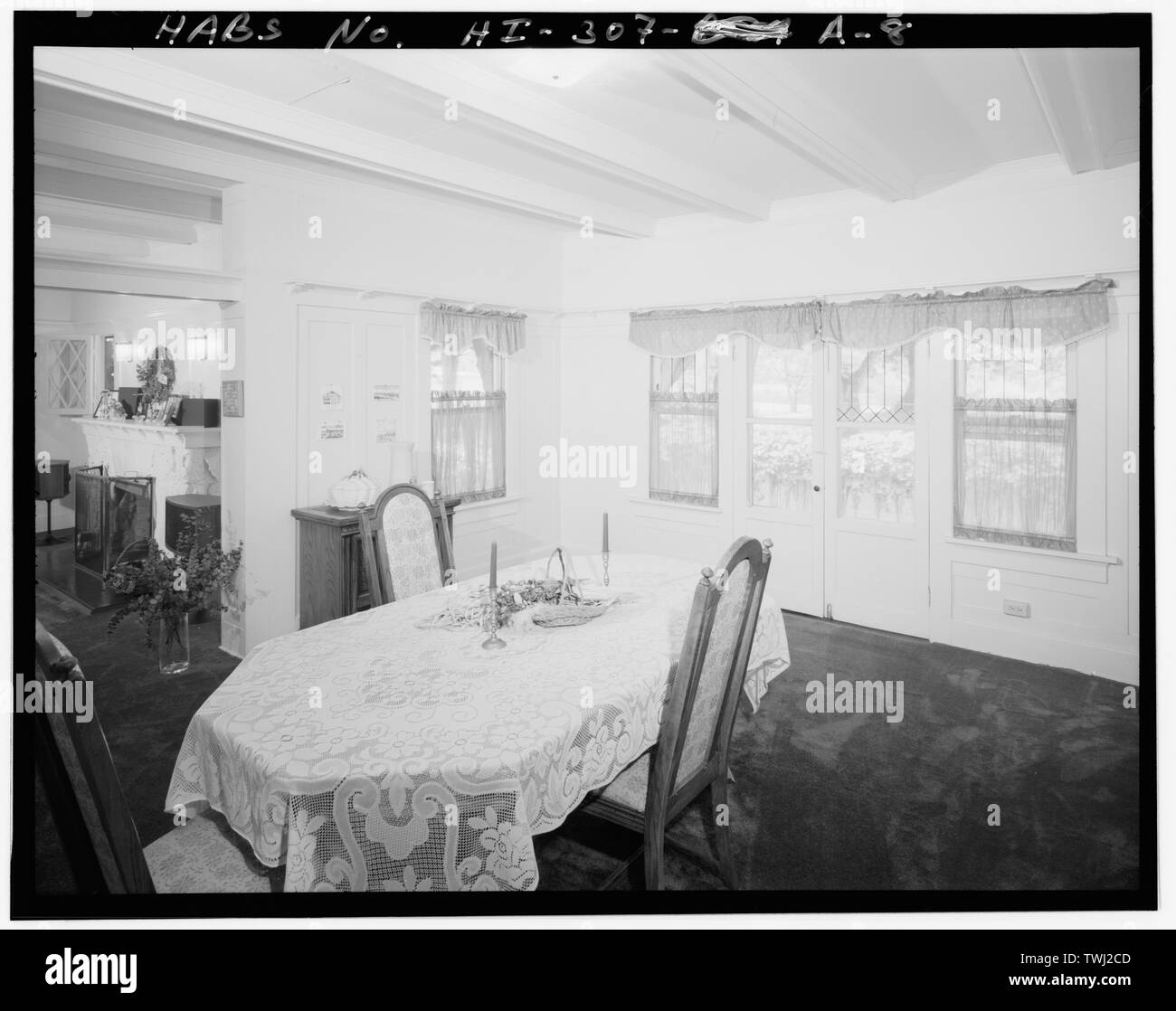 - Schofield caserma militare prenotazione, Central-Entry Single-Family Tipo di alloggiamento, tra Bragg sporcizia e strade vicino Ayres Avenue, Wahiawa, Honolulu County, HI Foto Stock