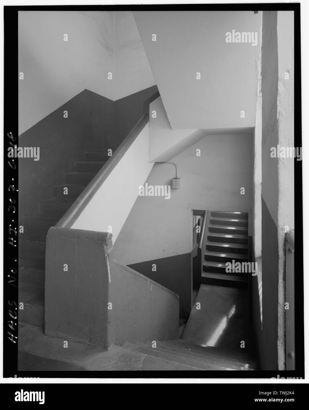 - Schofield caserma militare prenotazione, quadrangolari I e J Caserma tipo, tra Wright-Smith e Capron viali vicino Williston Avenue, Wahiawa, Honolulu County, HI Foto Stock