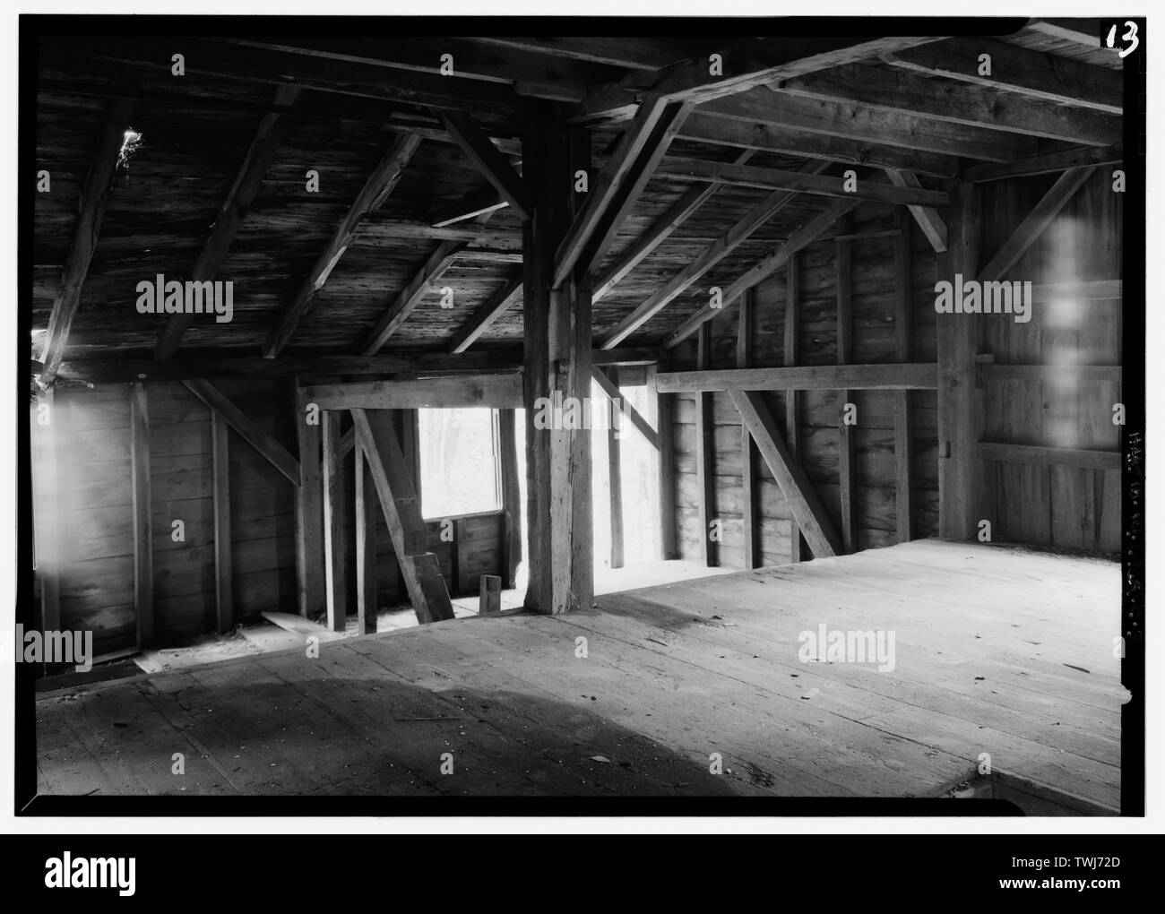 - Shaker Center Family, granaio, Shaker Road, nuovo Libano, contea Columbia, NY Foto Stock