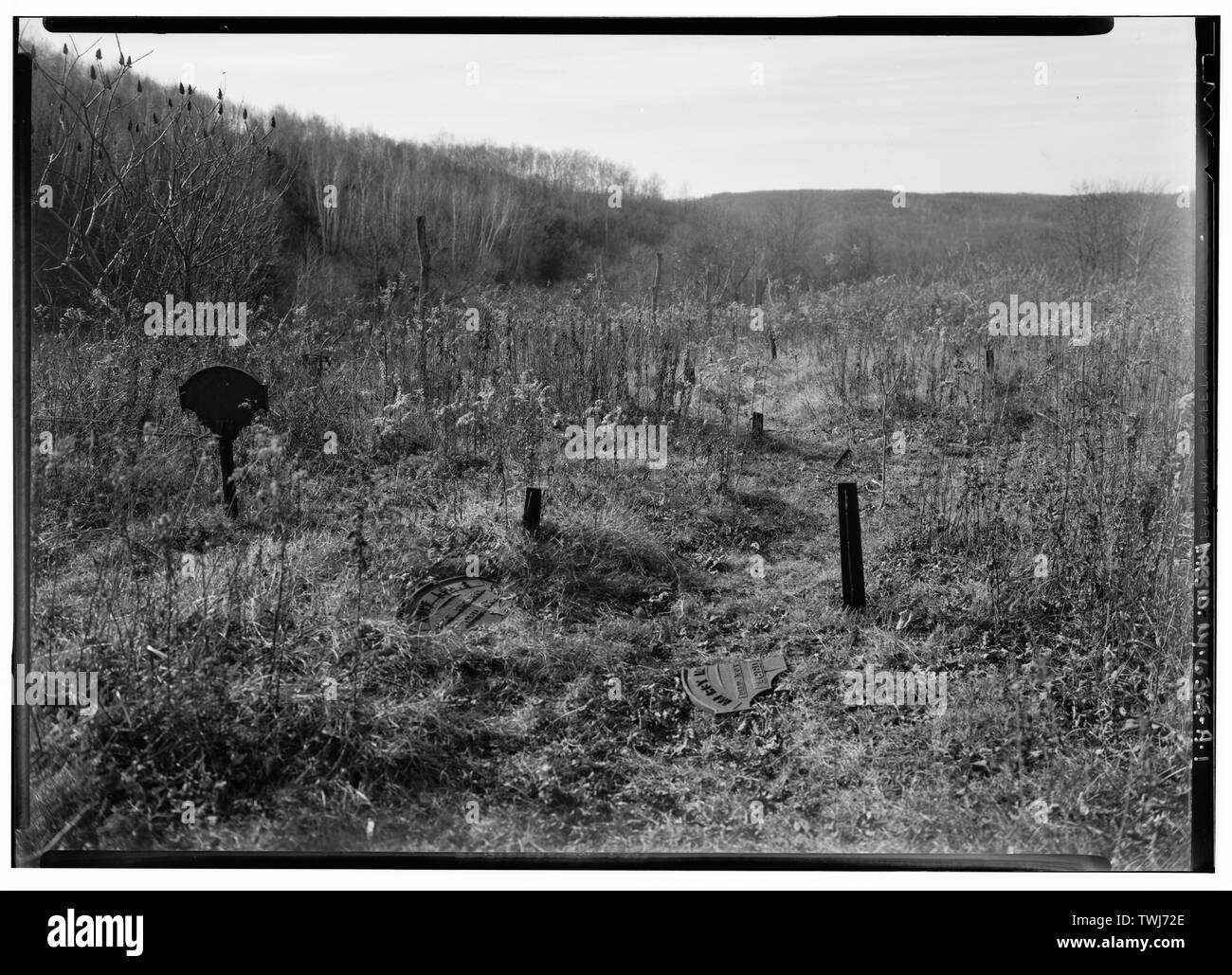 - Shaker Center Family, cimitero, Shaker Road, nuovo Libano, contea Columbia, NY Foto Stock